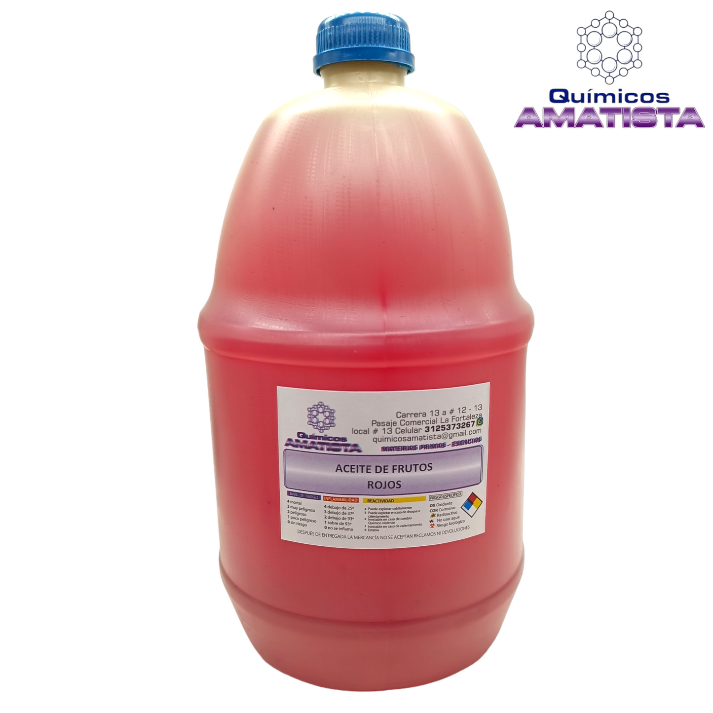Aceite de frutos rojos