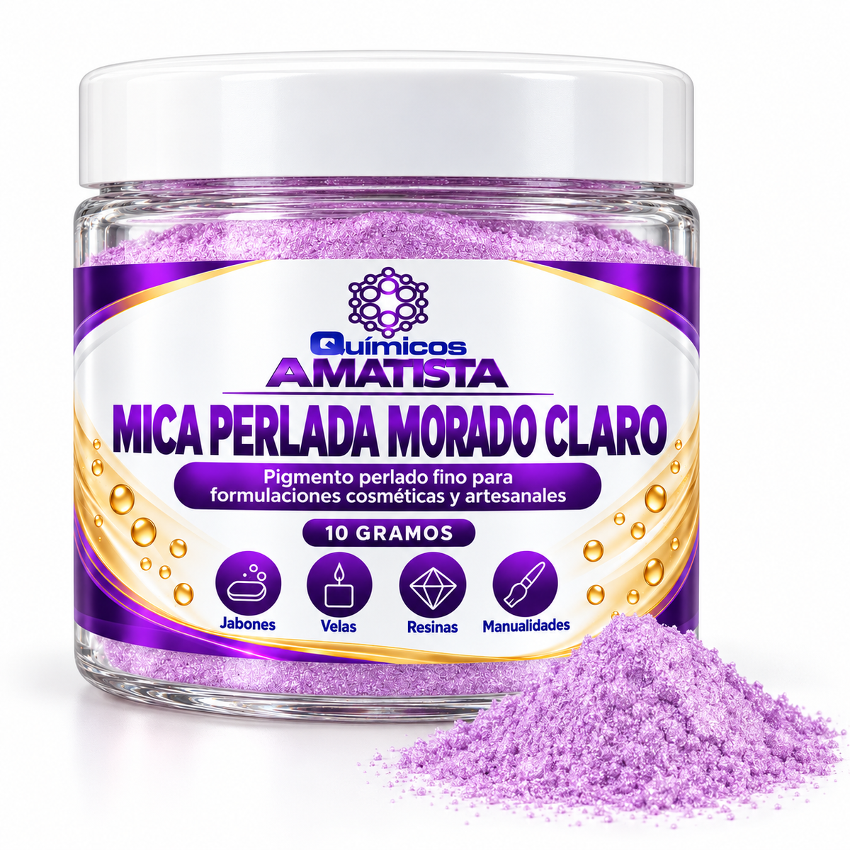 micas perladas