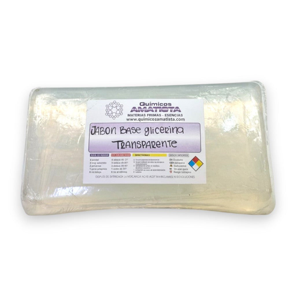 Jabón base de Glicerina Trasparente