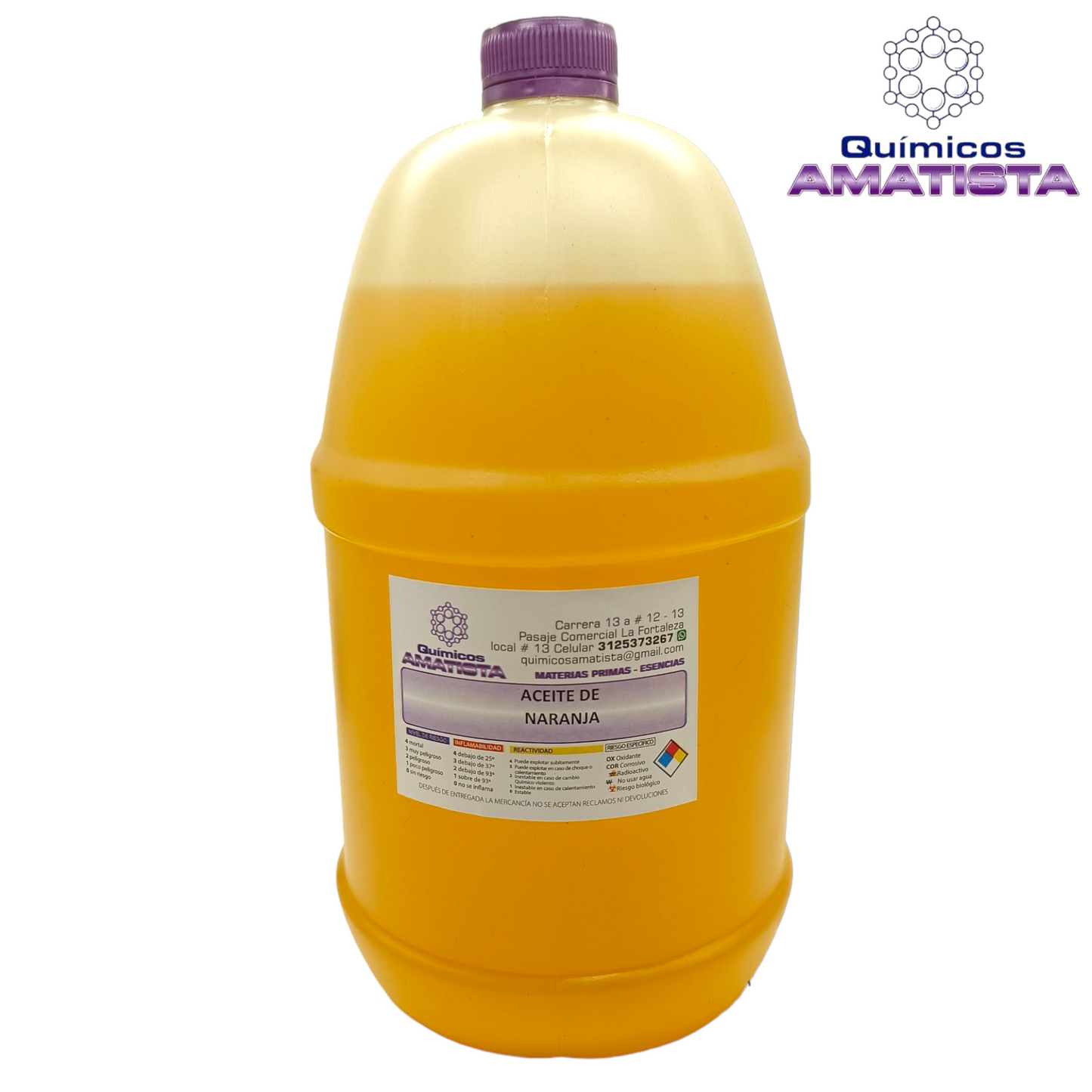 Aceite corporal (NARANJA)