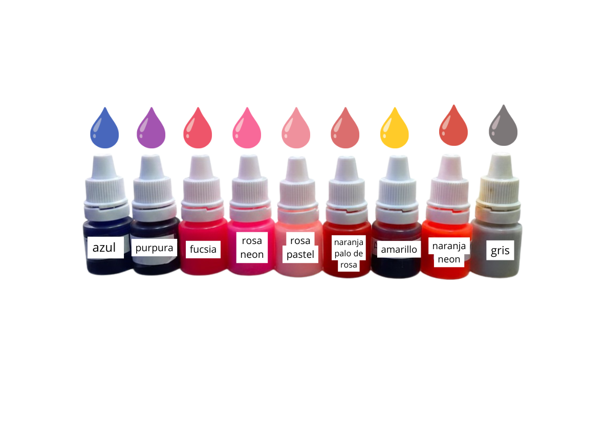 Colorantes líquidos para velas