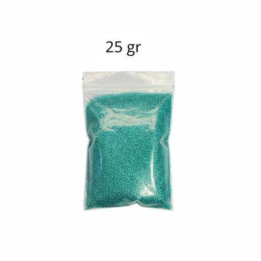 glitter cosmetico azul