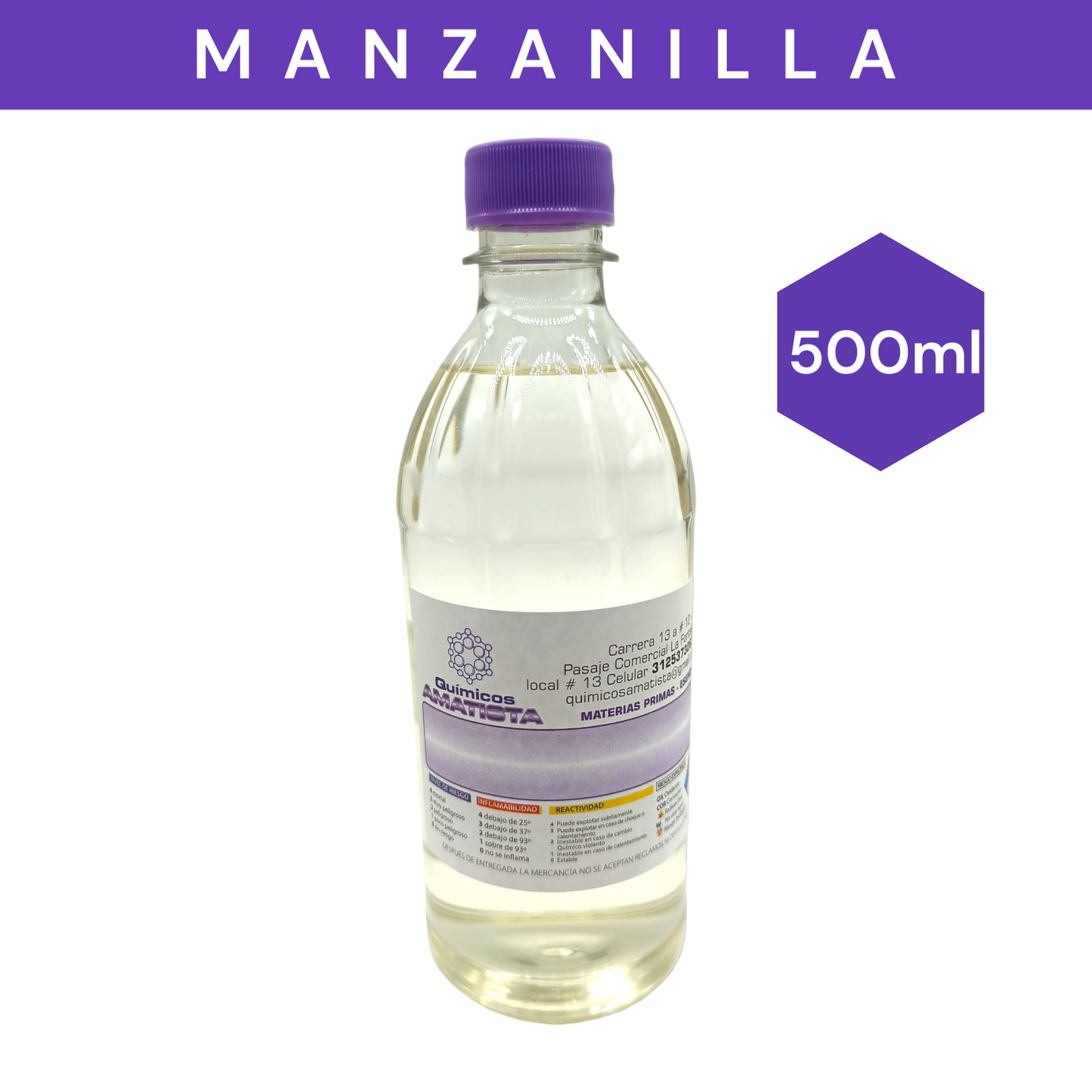 Fragancias Hidrosolubles (MANZANILLA)