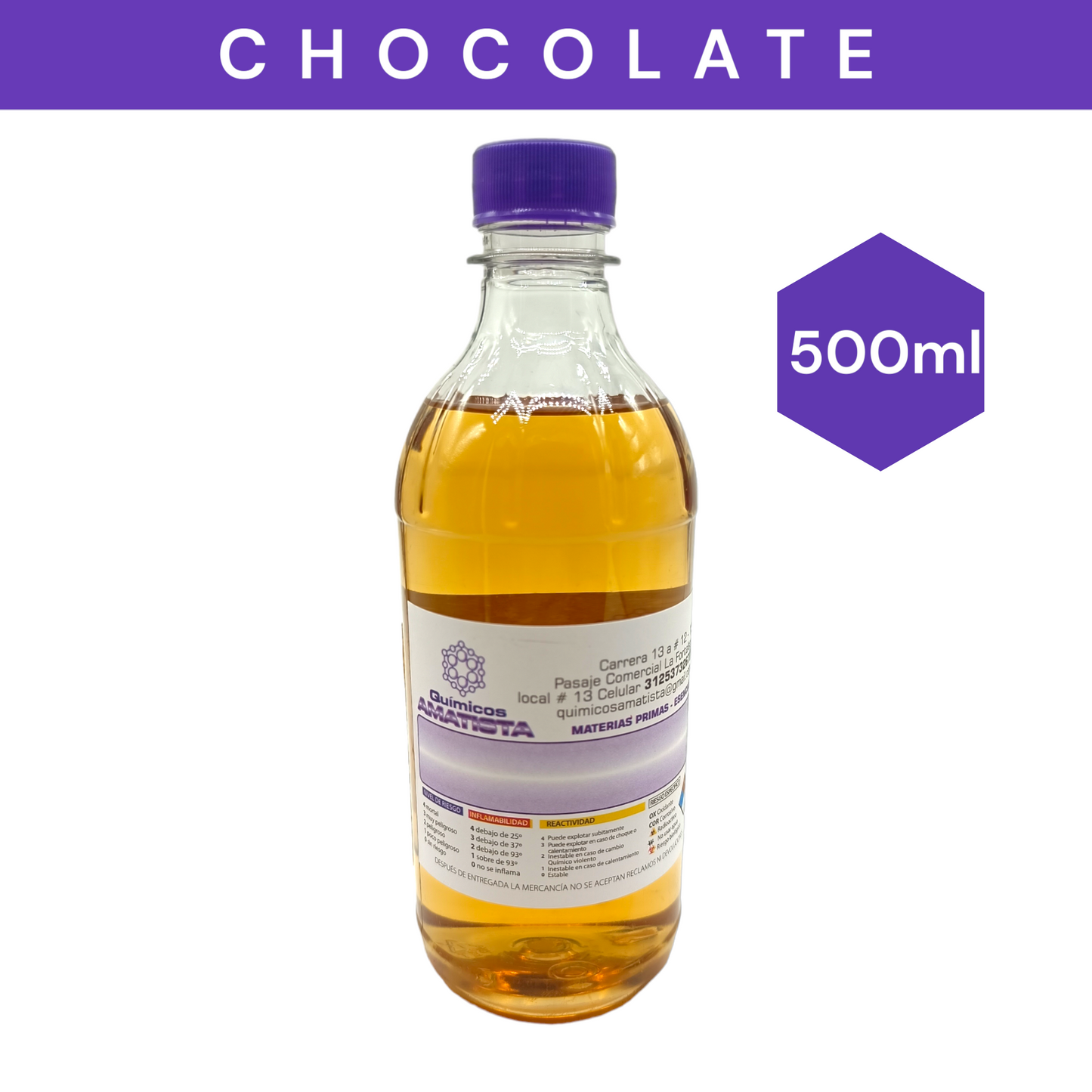 Fragancias en Aceite (Chocolate)