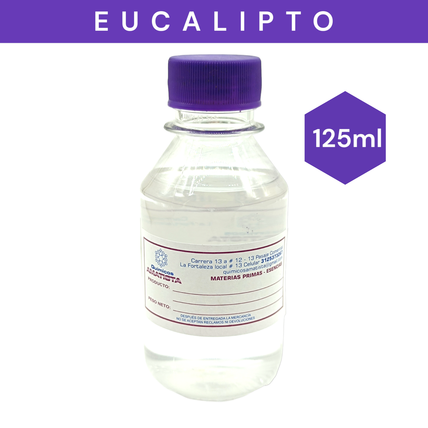 Fragancias Hidrosolubles (EUCALIPTO)