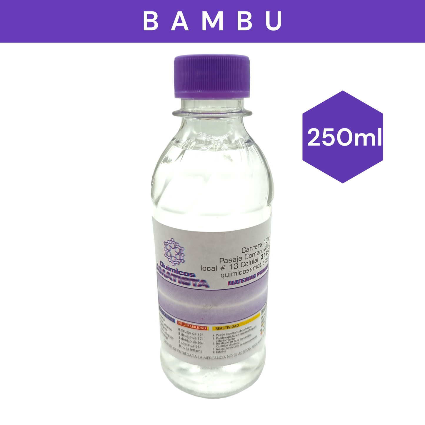 Fragancias Hidrosolubles (BAMBU)