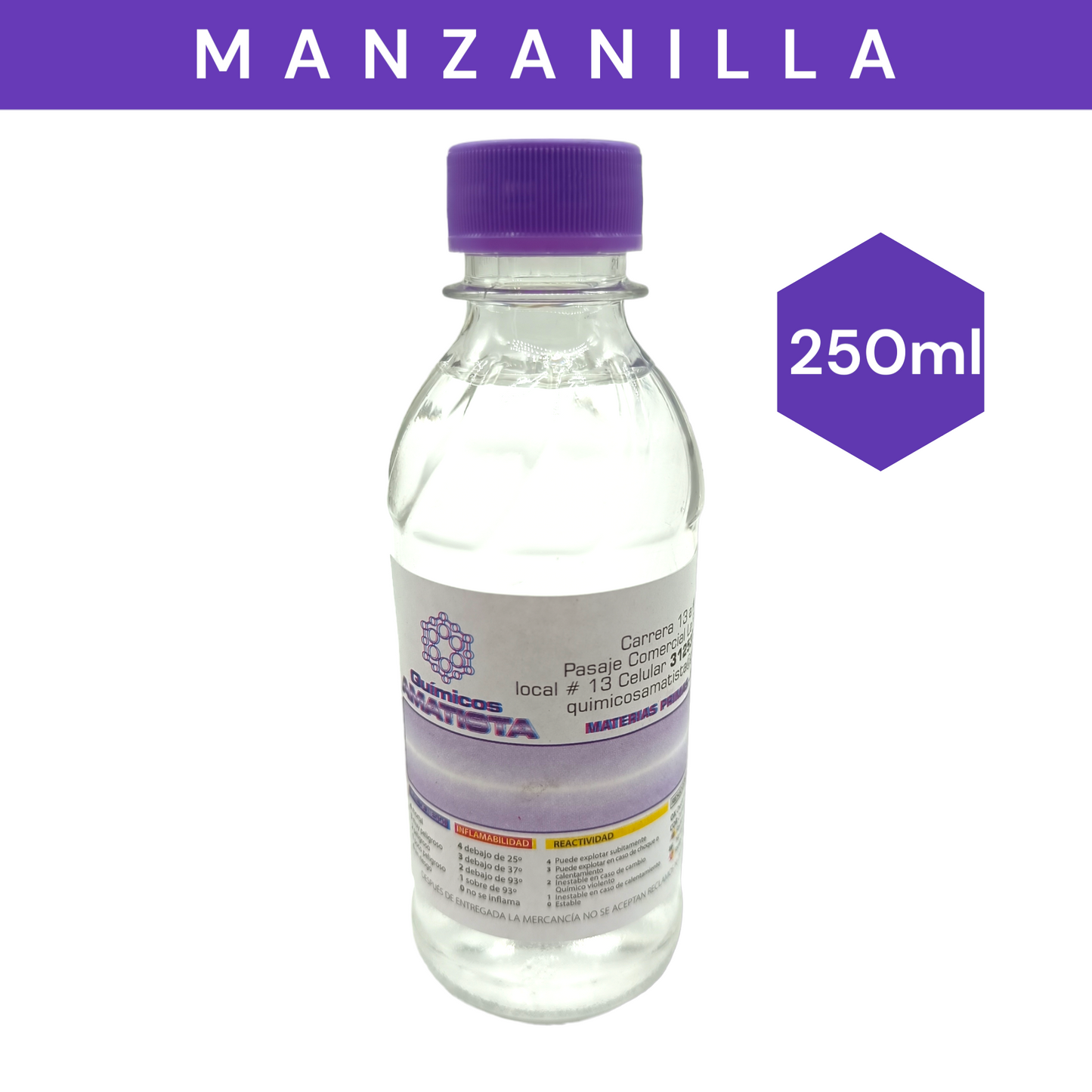 Fragancias Hidrosolubles (MANZANILLA)