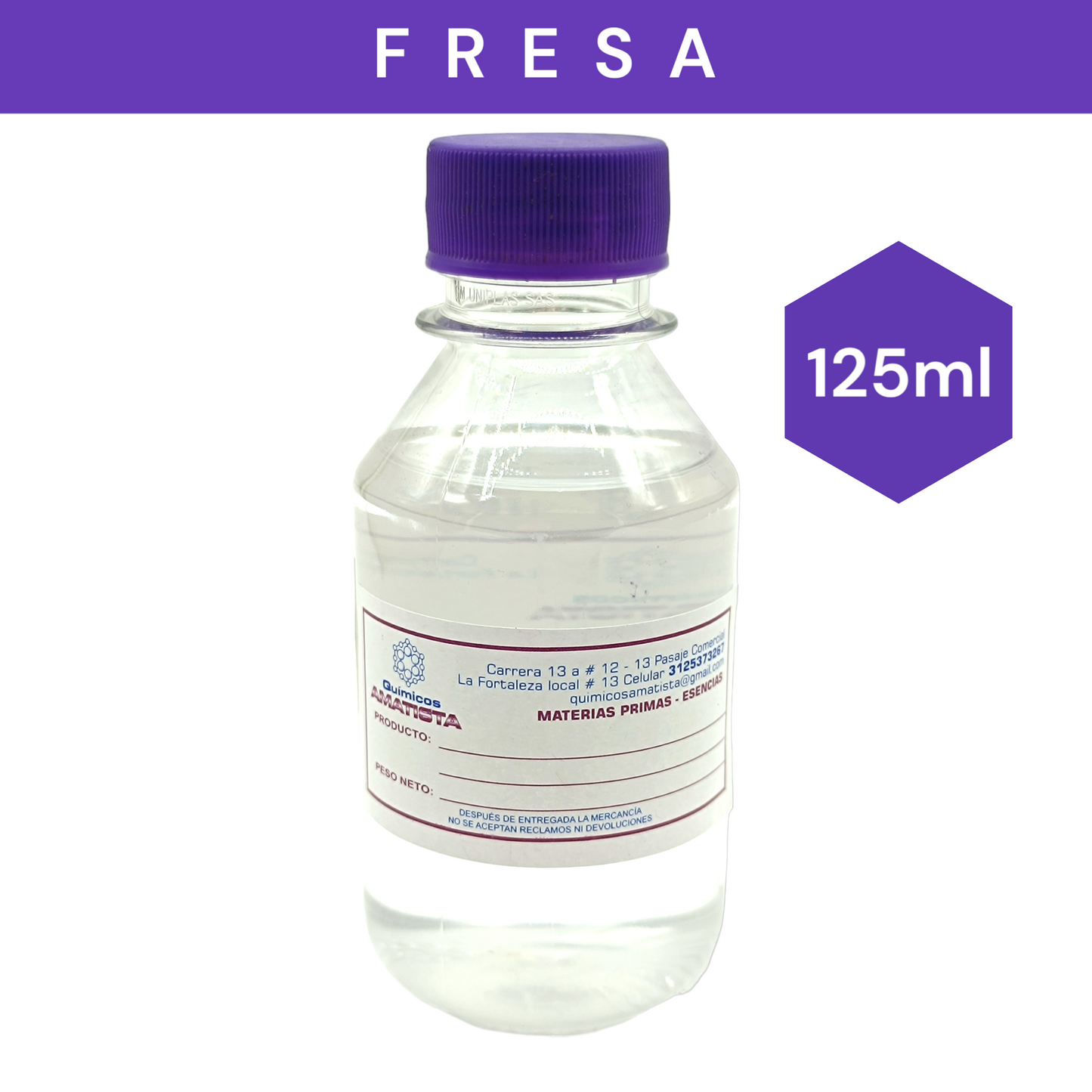 Fragancias en Aceite (Fresa)