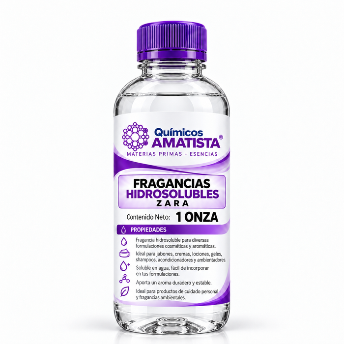 Fragancias Hidrosolubles ZARA