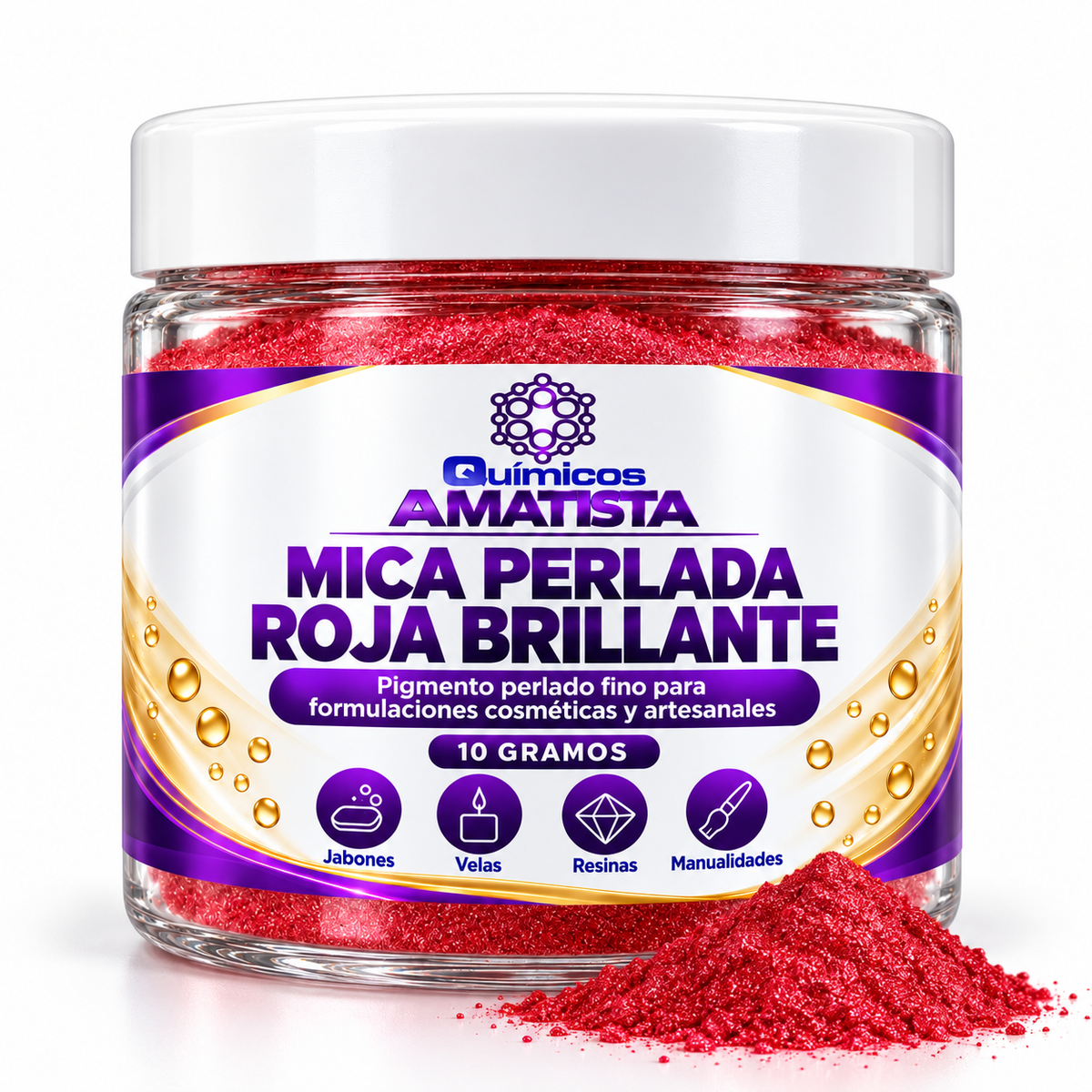 micas perladas