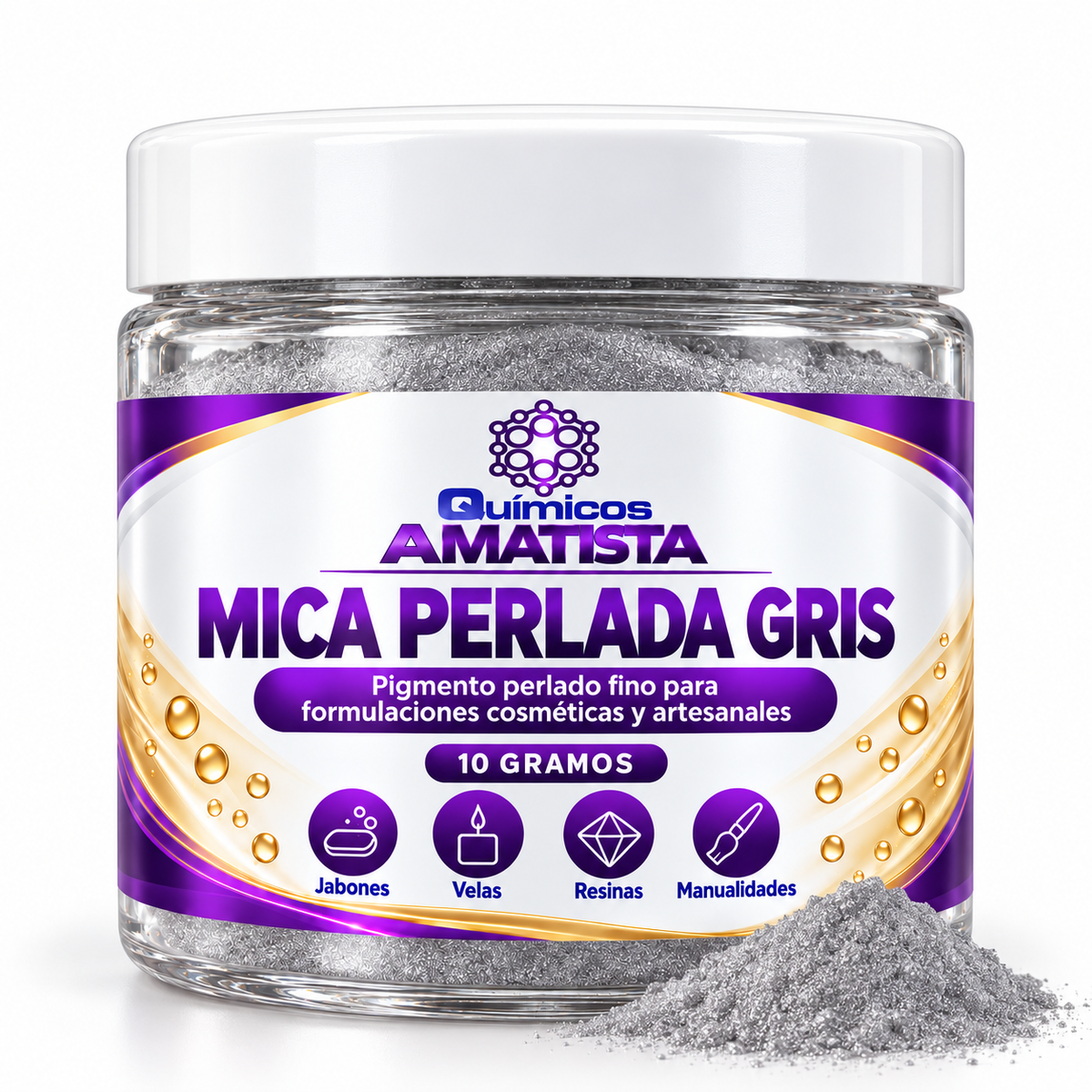micas perladas