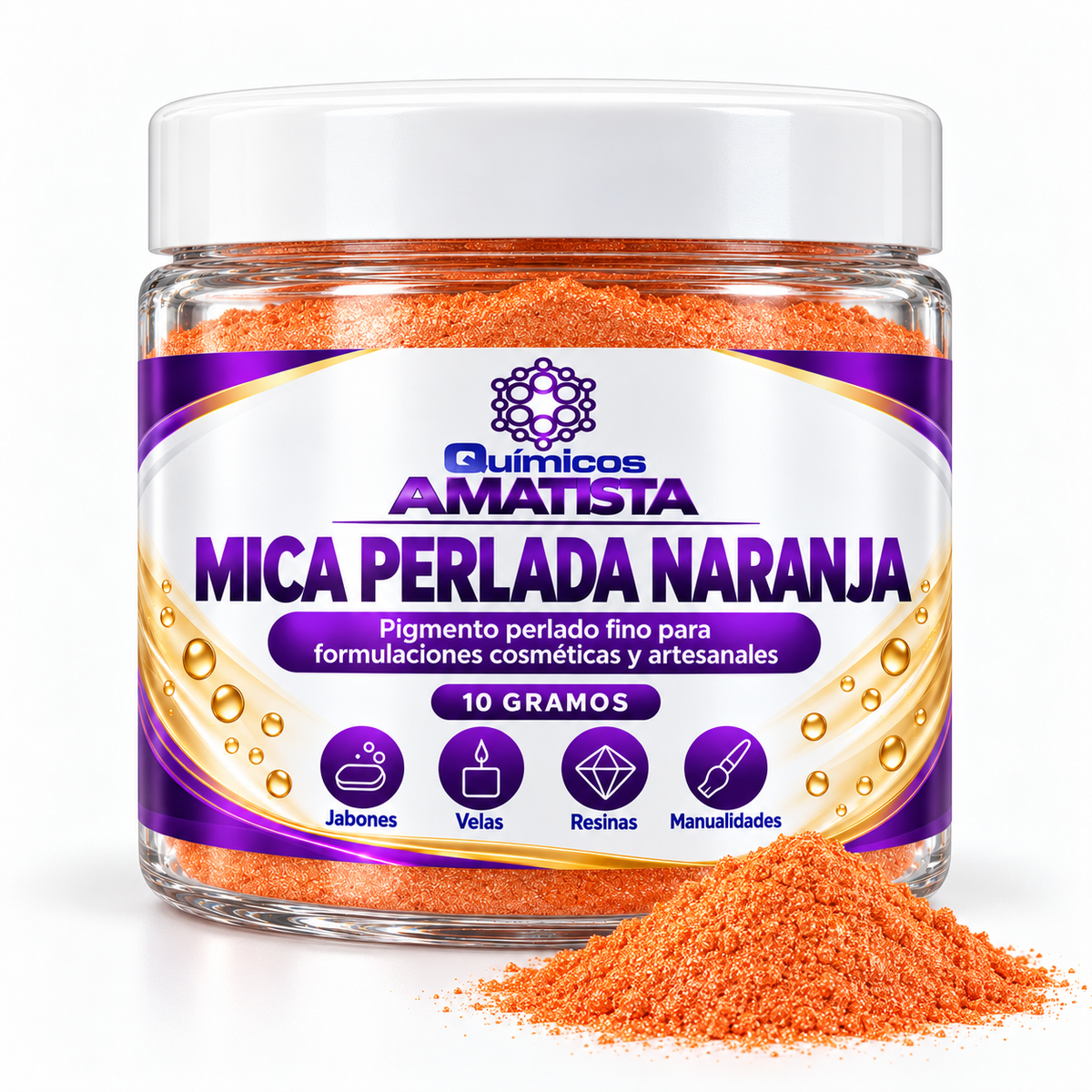 micas perladas