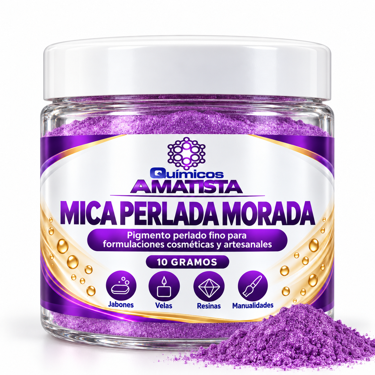micas perladas