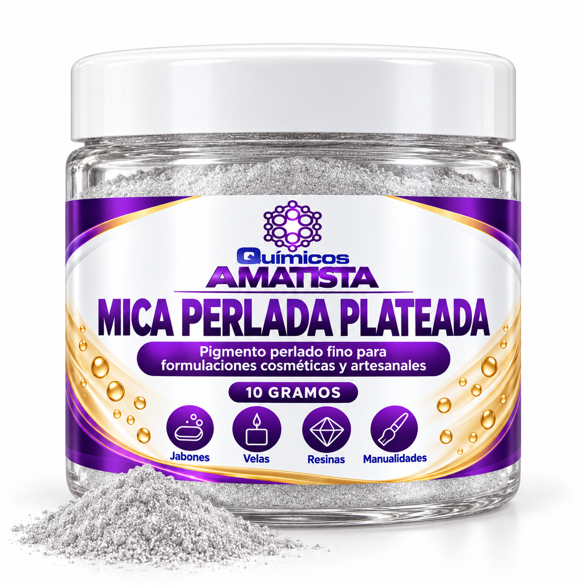 micas perladas
