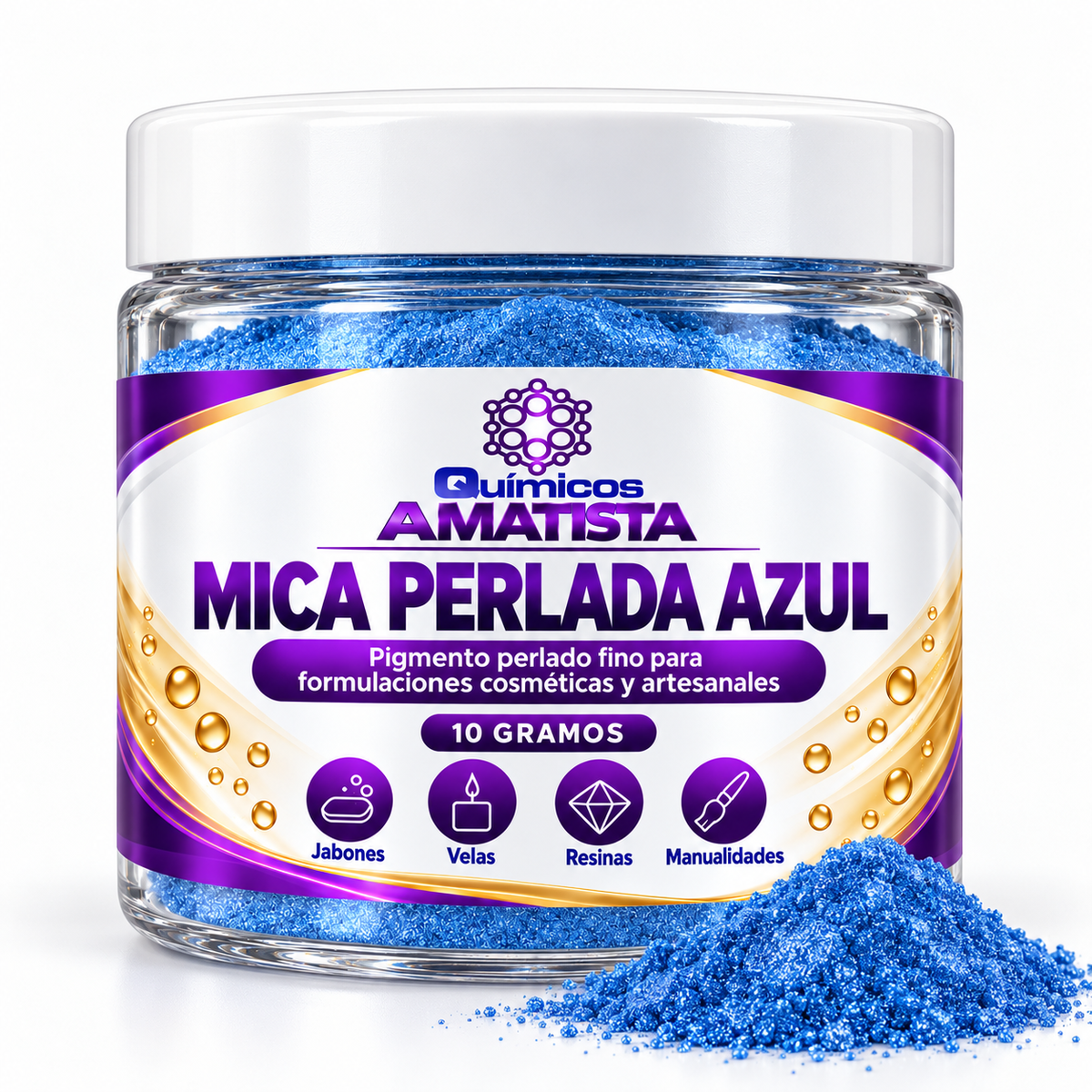 micas perladas