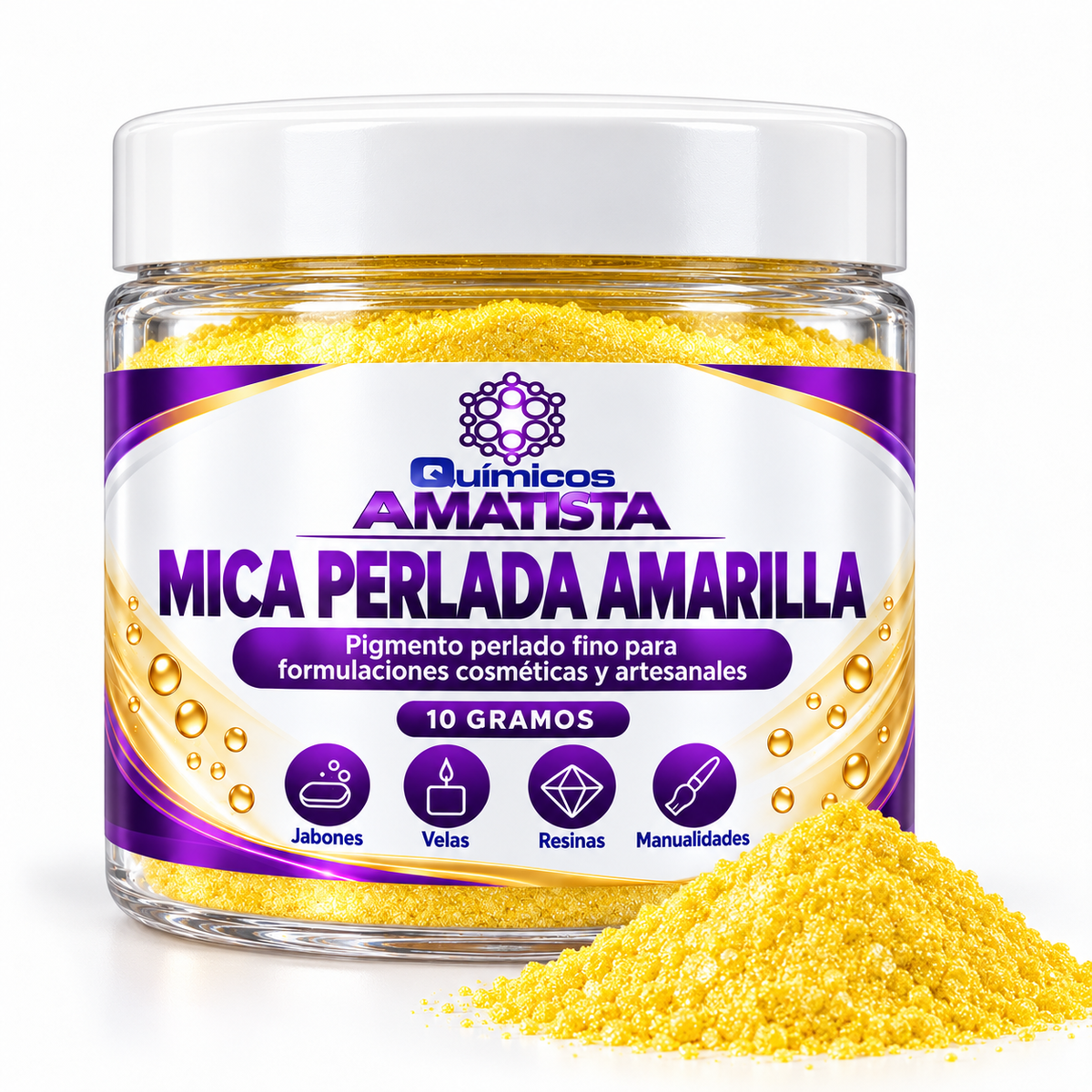 micas perladas