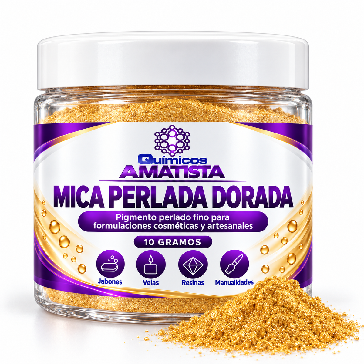 micas perladas