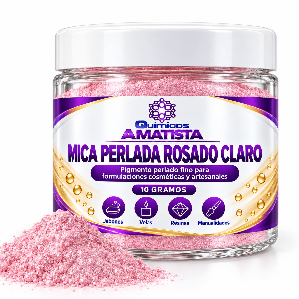 micas perladas