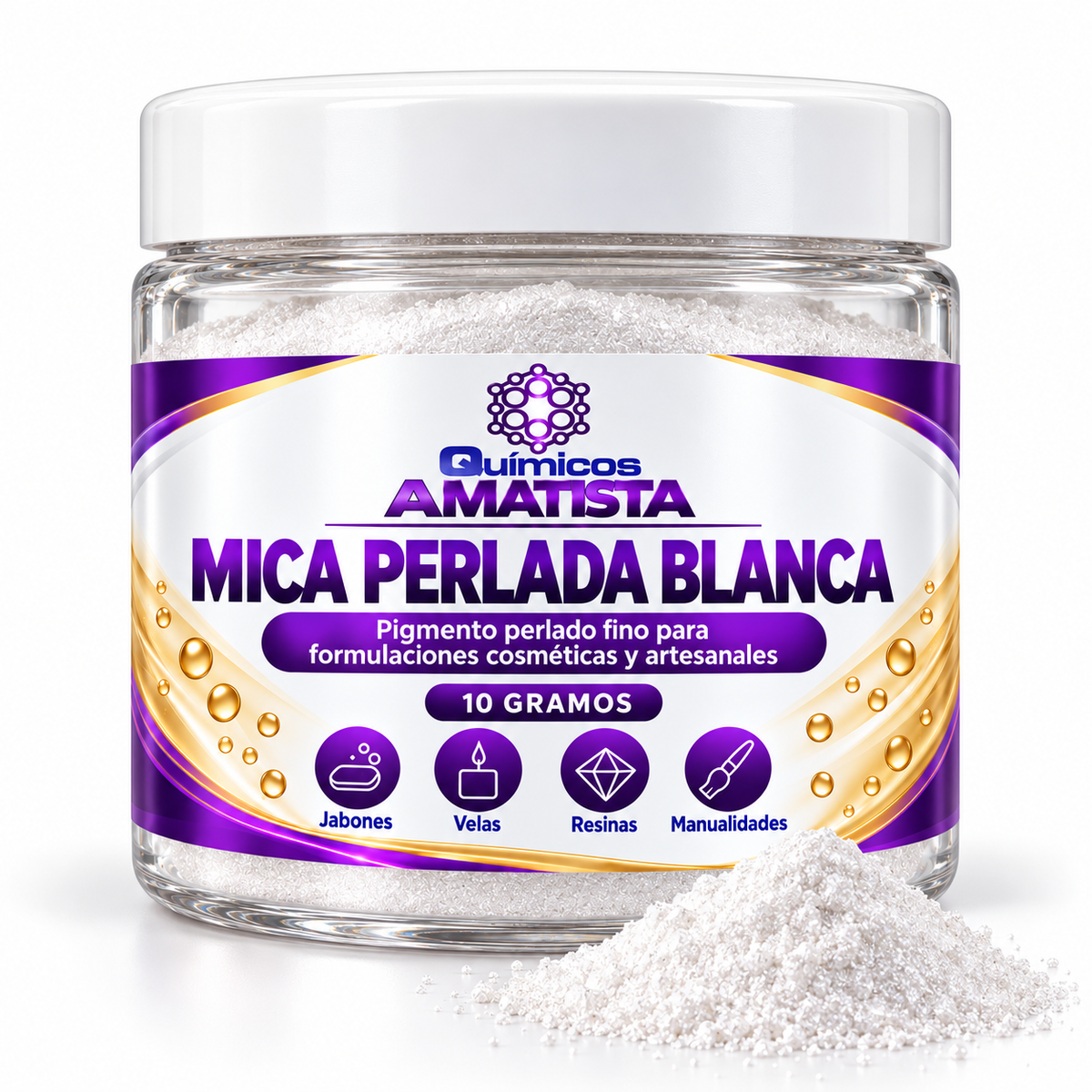 micas perladas