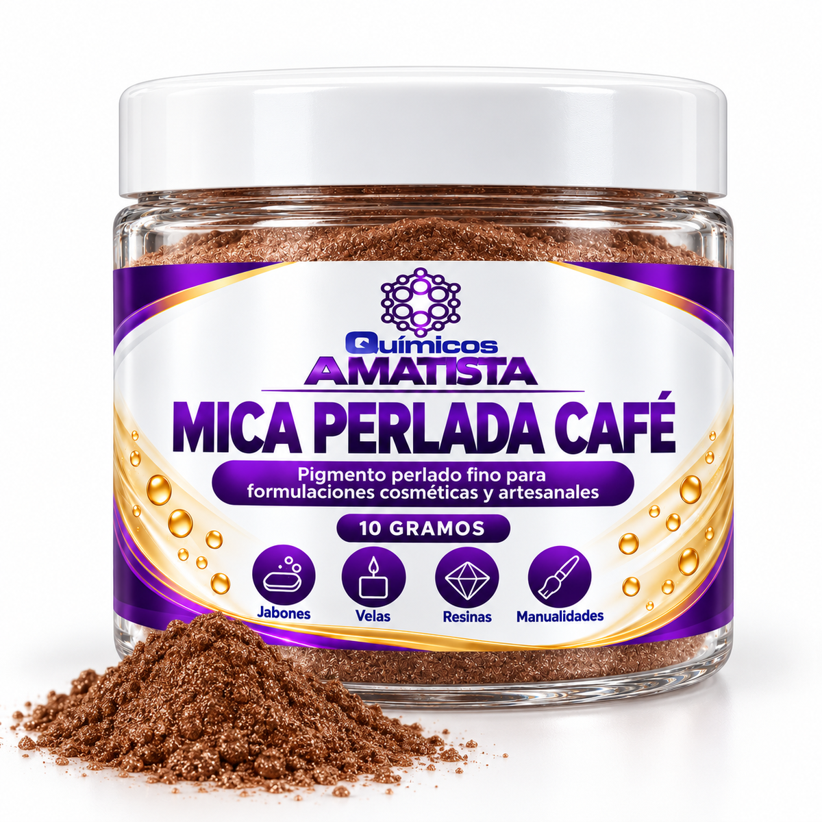 micas perladas