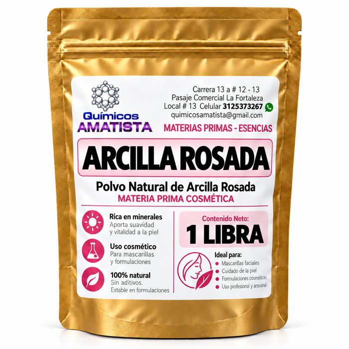 arcilla rosada