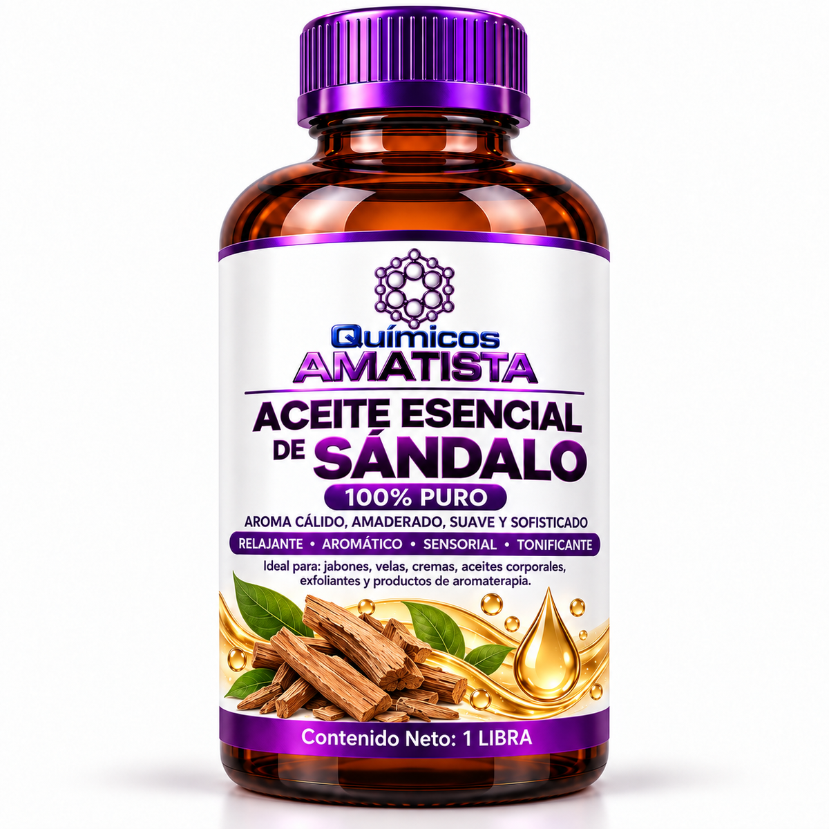 Aceite esencial de sandalo