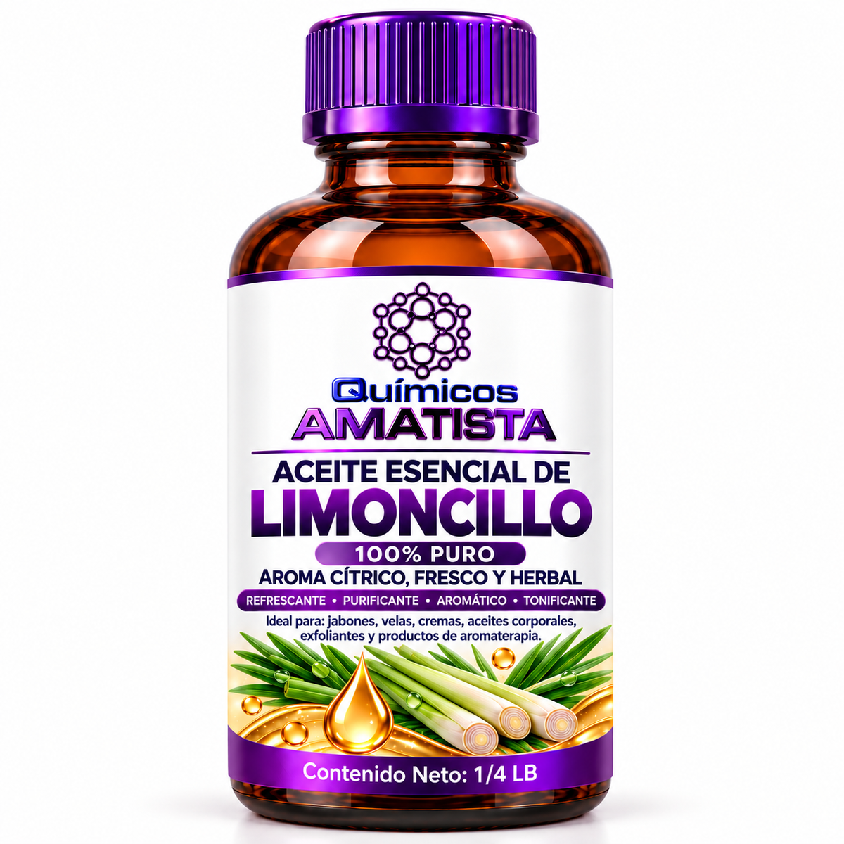 Aceite esencial de limoncillo