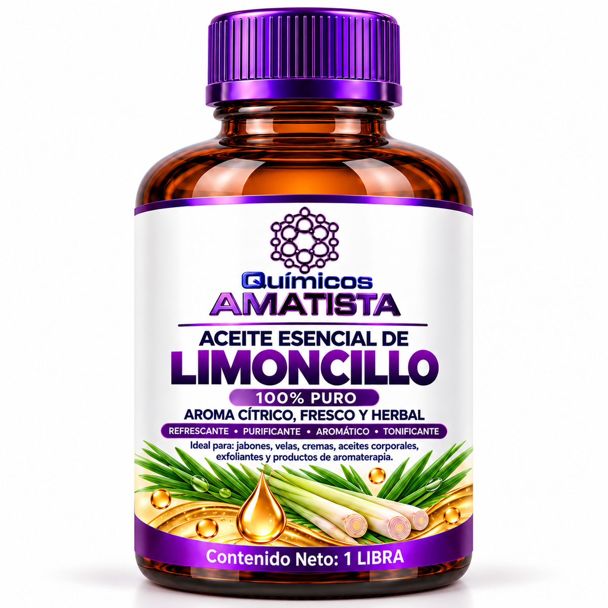 Aceite esencial de limoncillo