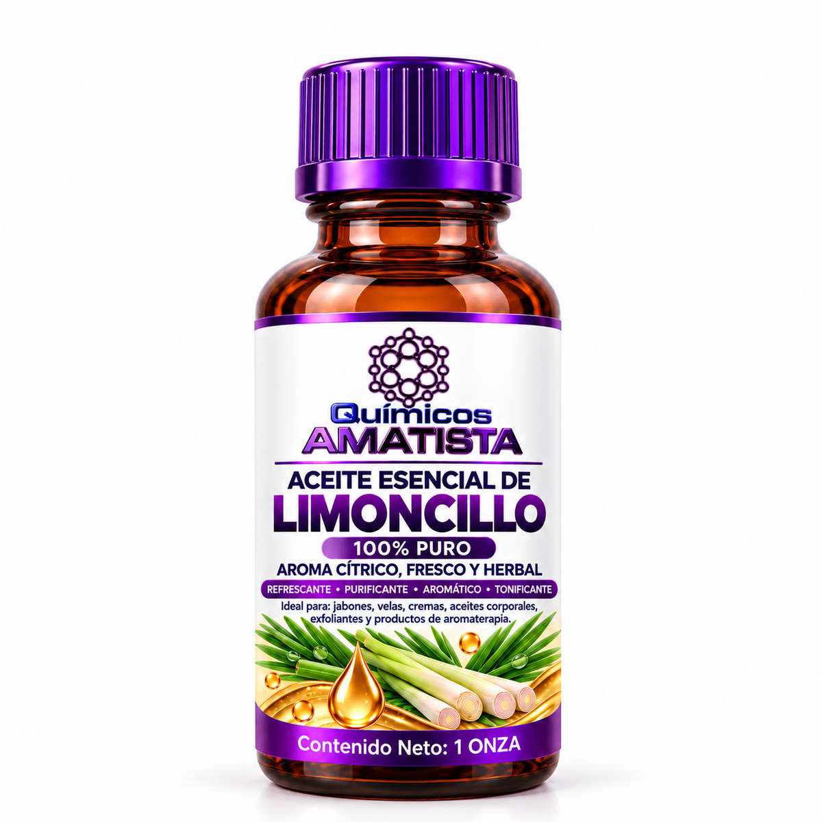 Aceite esencial de limoncillo