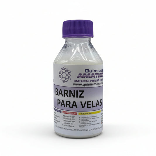 barniz para velas